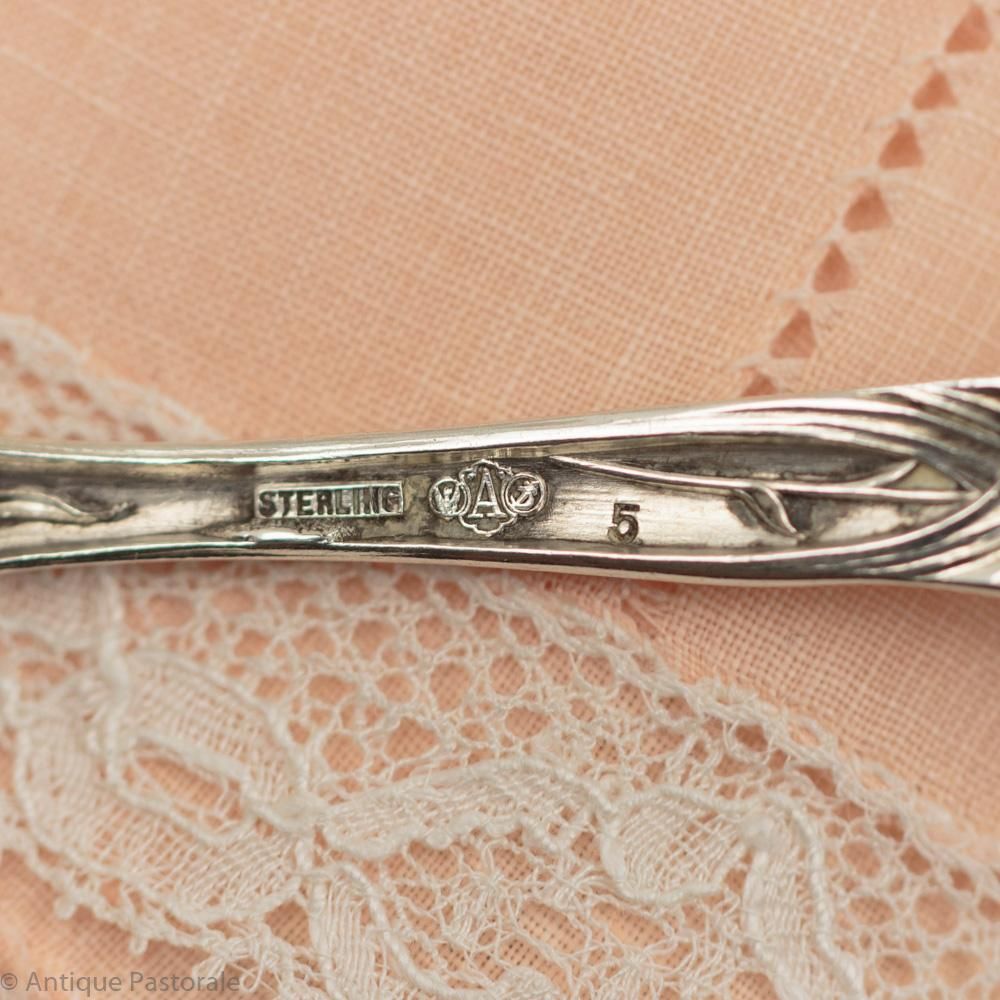 ビンテージ　ALVIN STERLING 純銀フォーク2本　スターリングシルバー アルヴィン ALVIN スターリングシルバー Lily of The Valley