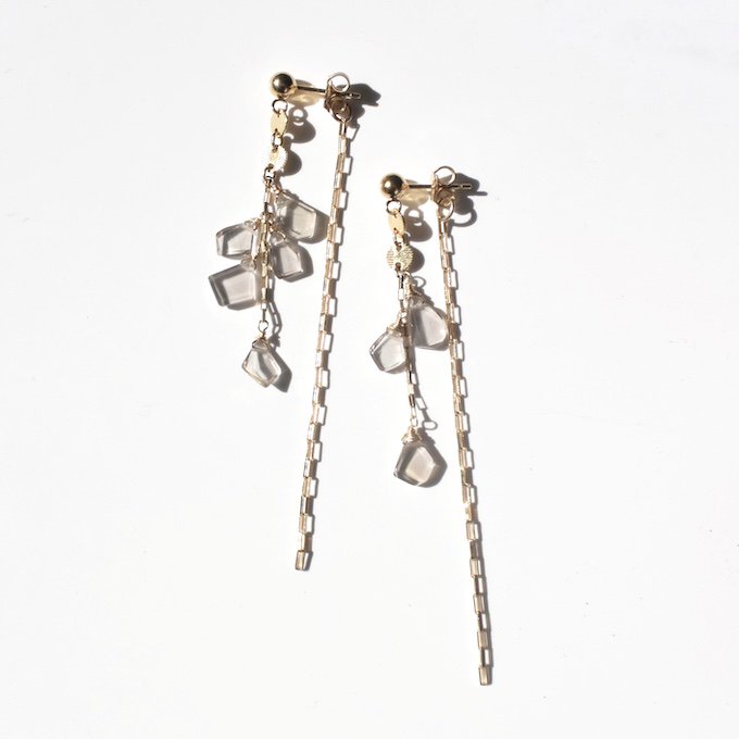 14KGF〉Smoky quartz -