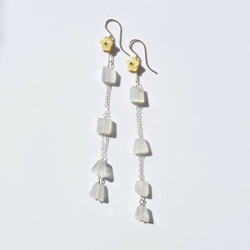 14KGF〉White moonstone -