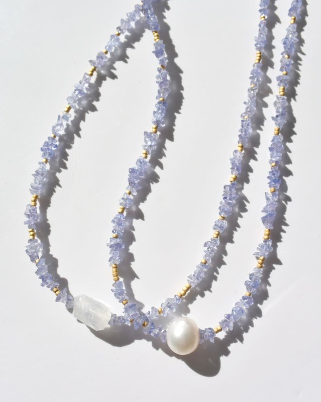 Tanzanite Necklace〉 -