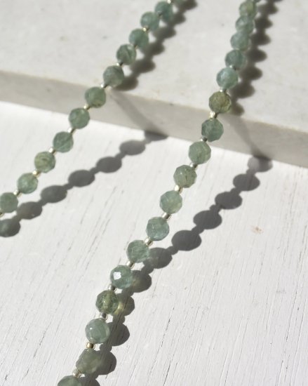 <img class='new_mark_img1' src='https://img.shop-pro.jp/img/new/icons14.gif' style='border:none;display:inline;margin:0px;padding:0px;width:auto;' /> Green apatite Necklace