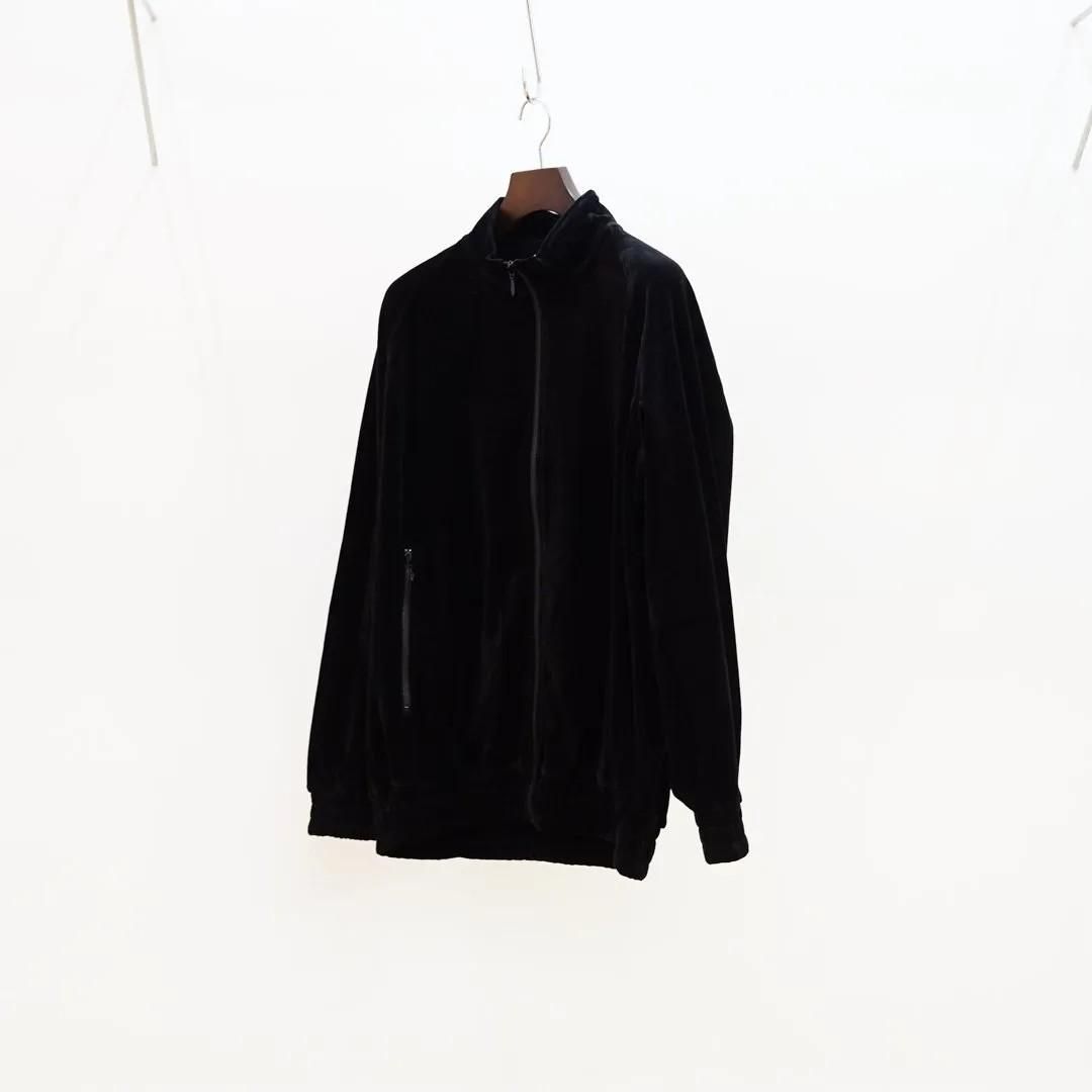 Graphpaper (եڡѡ) Compact Velour Track Jacket(GM253-70404)/Black