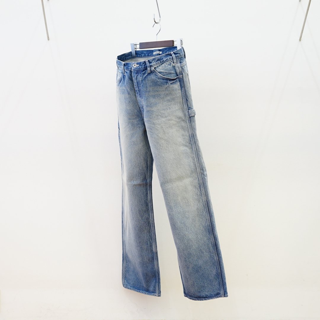 AURALEE (꡼) Selvedge Faded Heavy Denim Painter Pants(A24AP01DH) /Faded Indigo