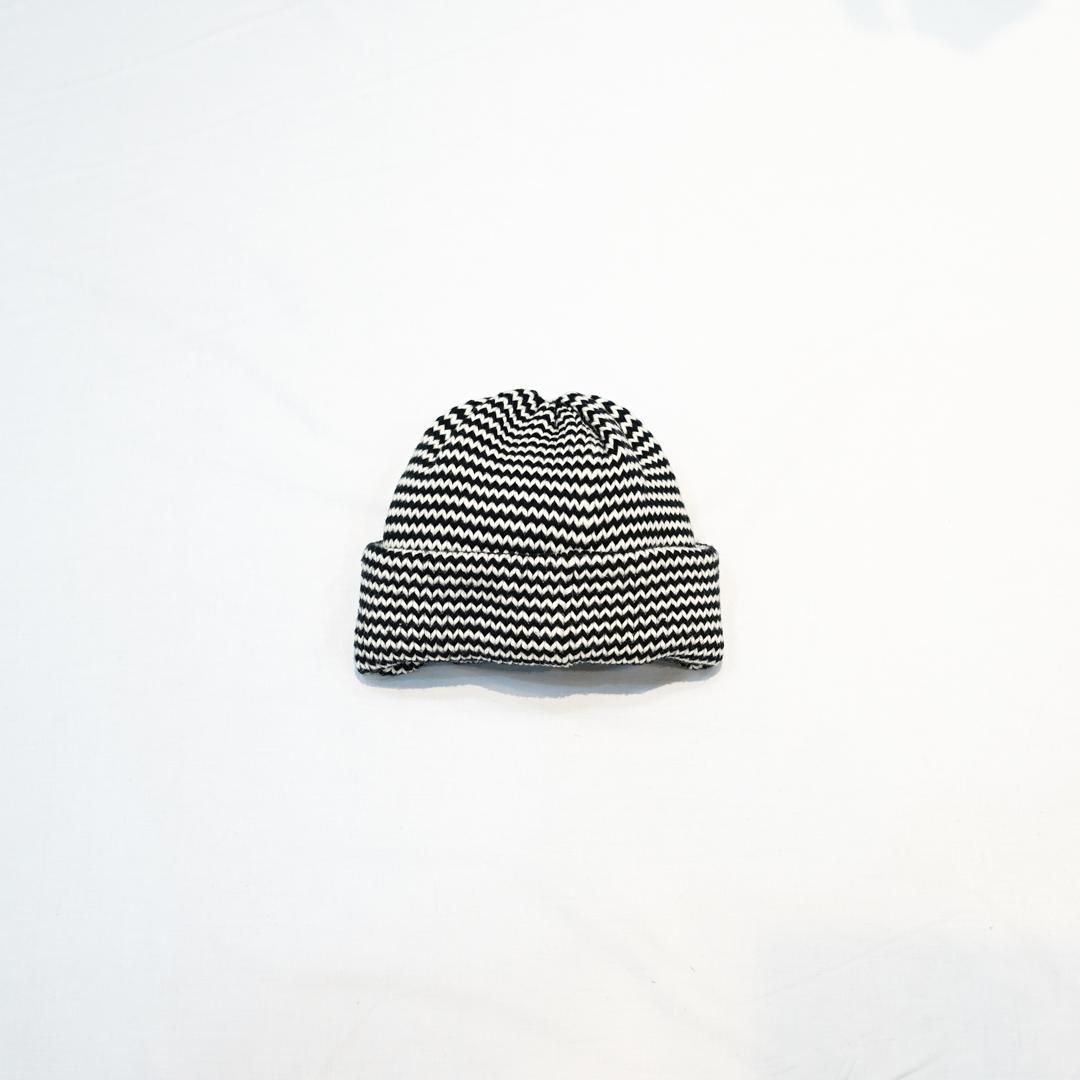 comesandgoes (カムズアンドゴーズ) Border Knit (27206) /Black