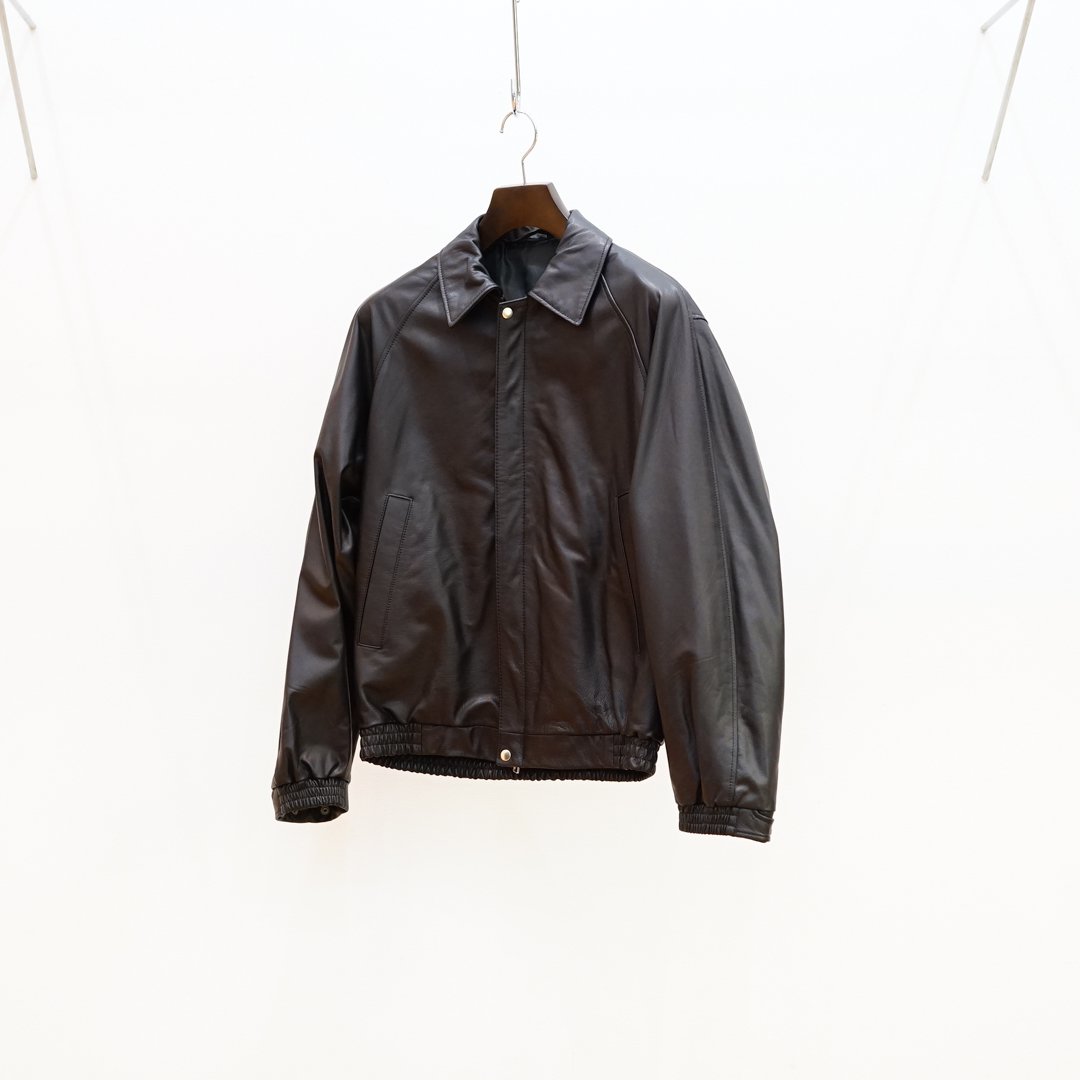 UNIVERSAL PRODUCTS (˥Сץ) LEATHER BLOUSON (251-60406)/Black