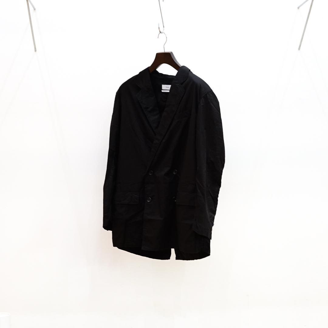 【新品】Graphpaper Garment Dyed ダブルジャケット3黒 Graphpaper（グラフペーパー） / Garment Dyed Typewriter