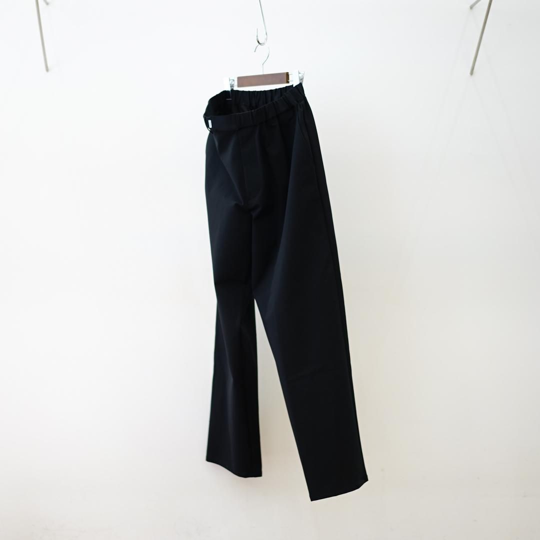 Graphpaper (եڡѡ)Compact Ponte Wide Tapered Chef Pants(GM253-40042B)/Black