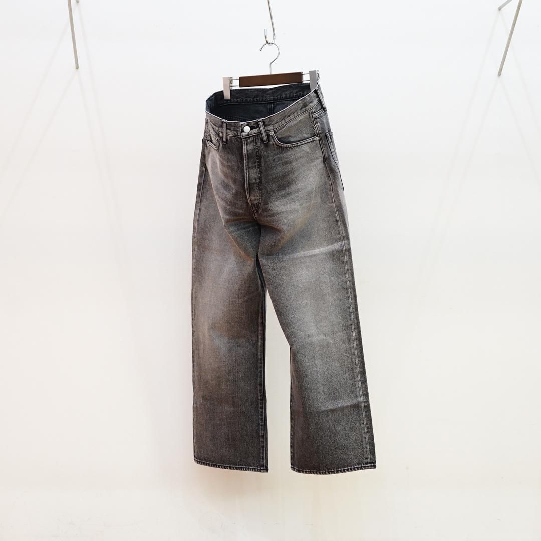 Graphpaper(グラフペーパー) Selvage Denim Five Pocket Wide Straight