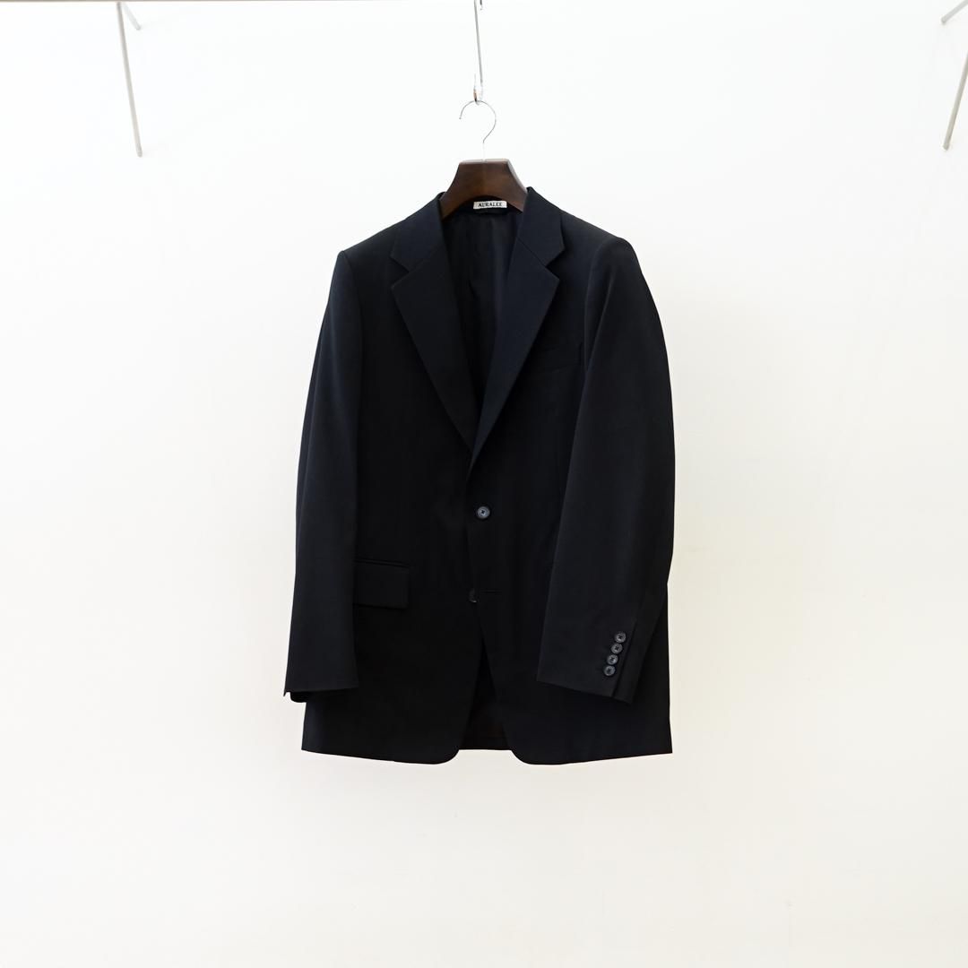 ジャケット・アウター auralee wool gabardine shirts black AURALEE 「LIGHT WOOL MAX GABARDINE JACKET / TOP BLACK」 – SISTER