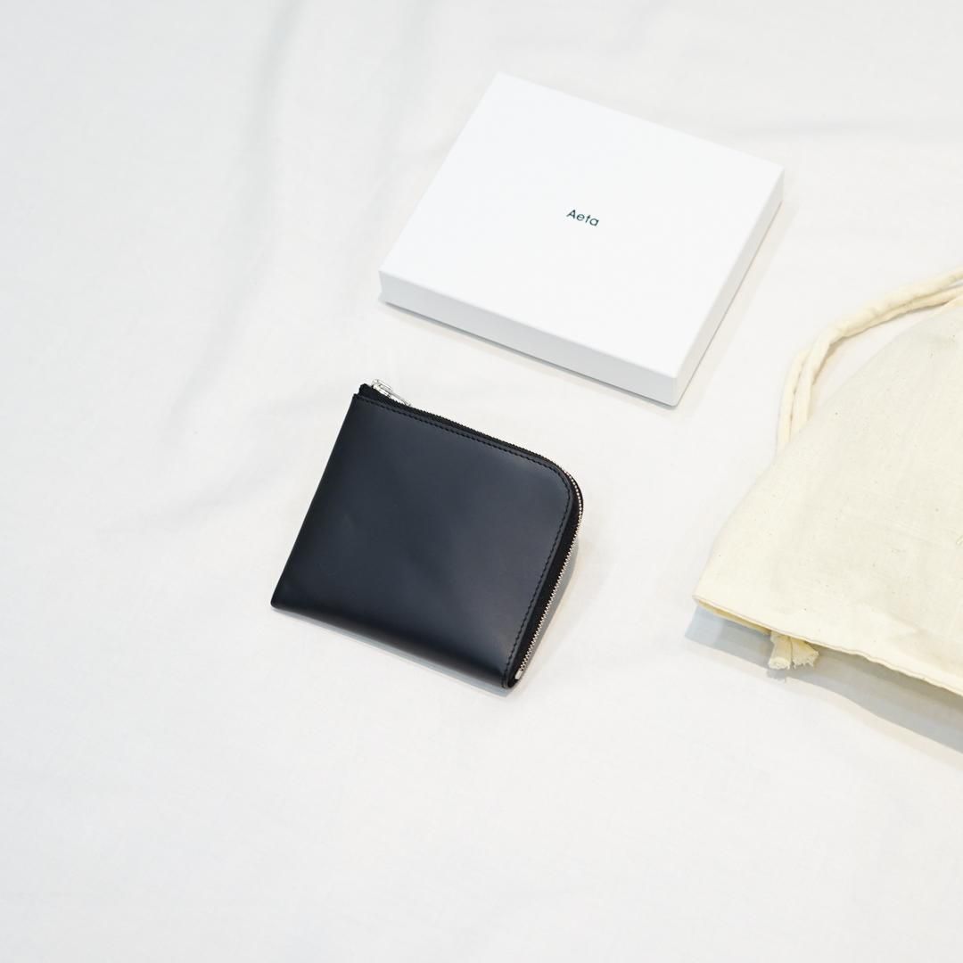 Aeta() L Shaped Wallet M(LE52)/Black