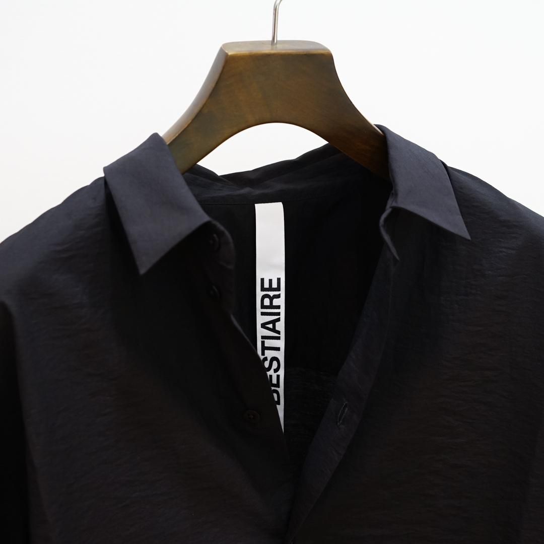 BESTIAIRE(٥ƥ) Plain Shirt/Black
