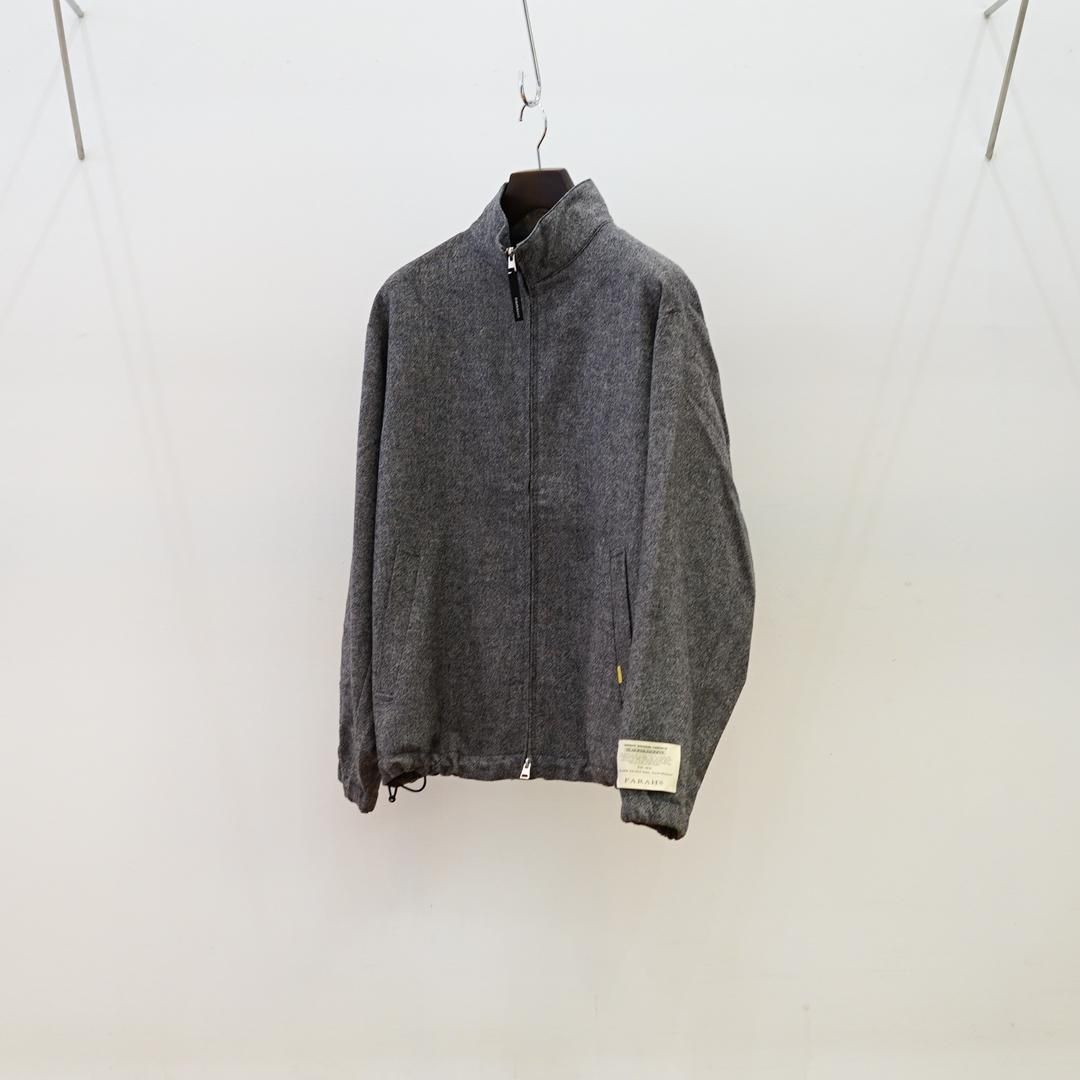 FARAH (ե顼) Stand Collar Zip Up Blouson/Gray