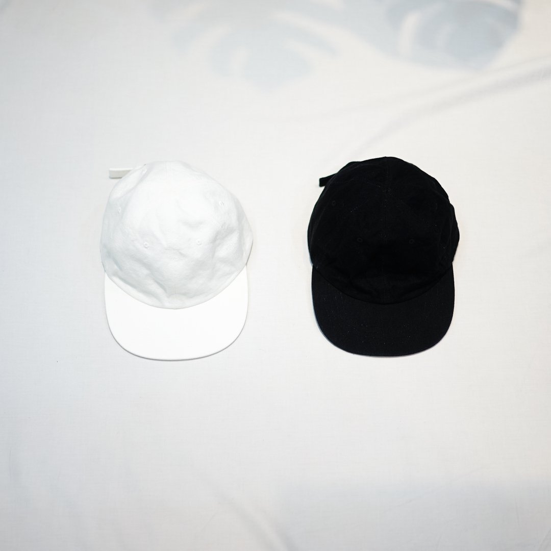 UNUSED (アンユーズド)14oz Denim Cap (UH0602) /White/Black