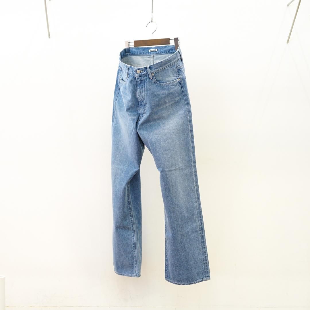 AURALEE (オーラリー) Selvedge Faded Light Denim Pants