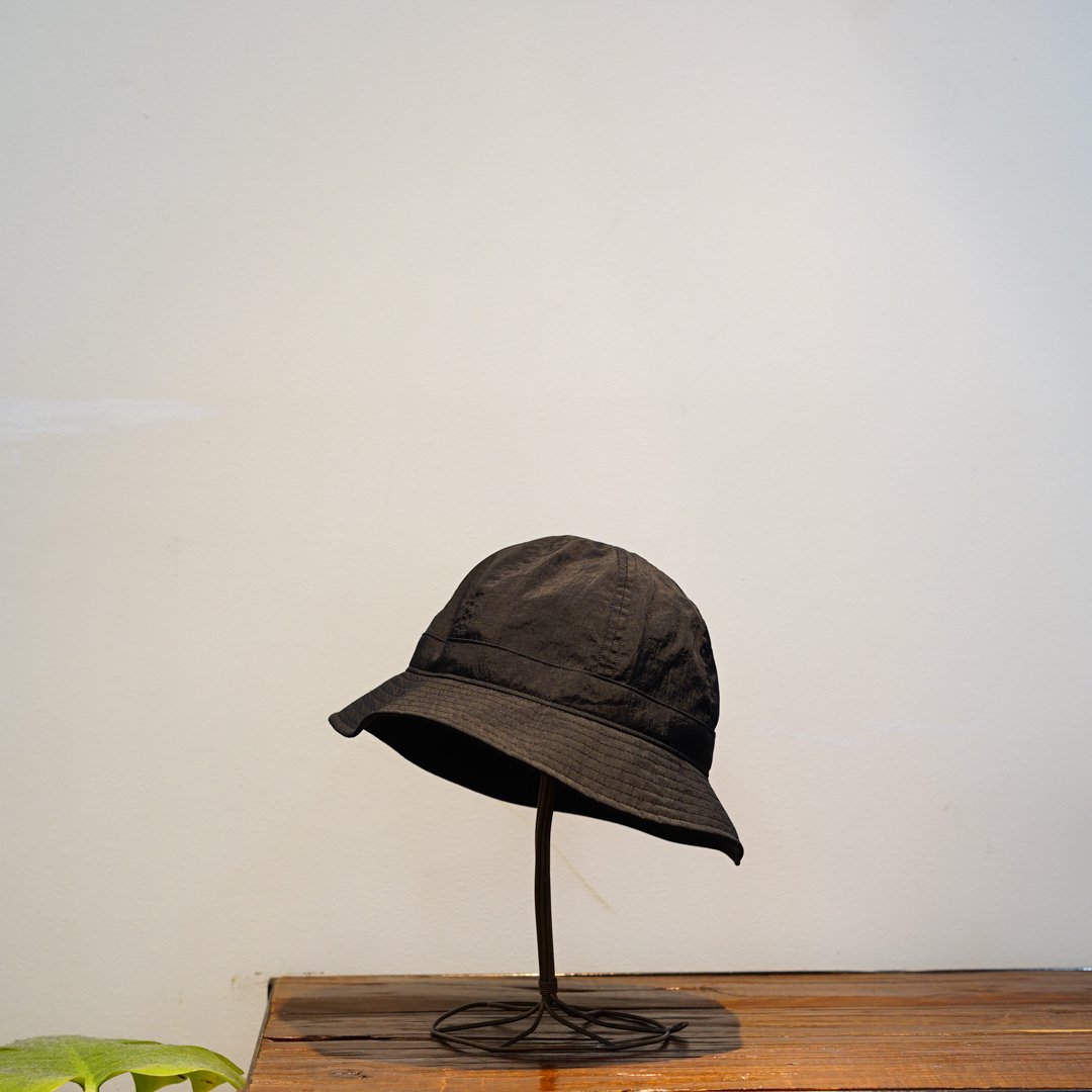 comesandgoes (ॺɥ) Nylon Ripstop Balloon Hat (25029)/Black