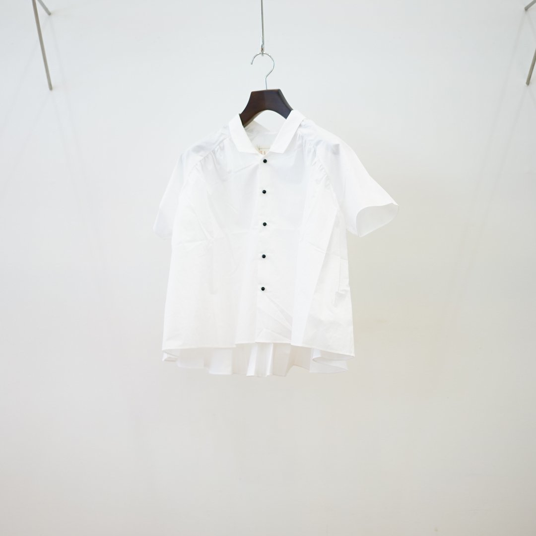 ELEPH ()Saar Shirt (EL.C5.01.04)/White Poplin
