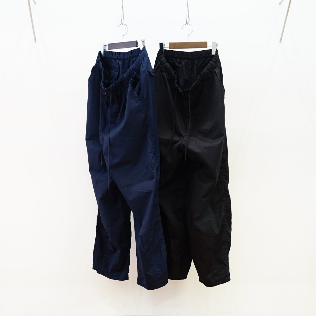 Graphpaper (եڡѡ)Garment Dyed Typewriter Parachute Pants (GM243-40090)/Navy/Black/