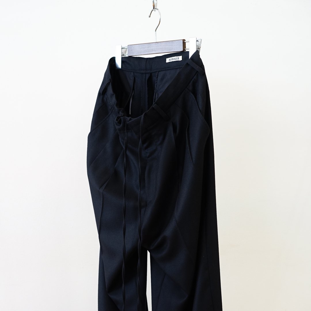 AURALEE (꡼)Super Light Wool Slacks(A24AP02OS)/Black