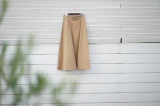  Graphpaper for women(グラフペーパー)Double Cloth Peach Flaire Skirt
