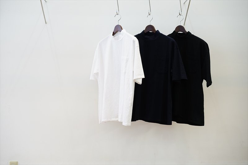 UNIVERSAL PRODUCTS(ユニバーサルプロダクツ)Heavy Weight S/S Mock