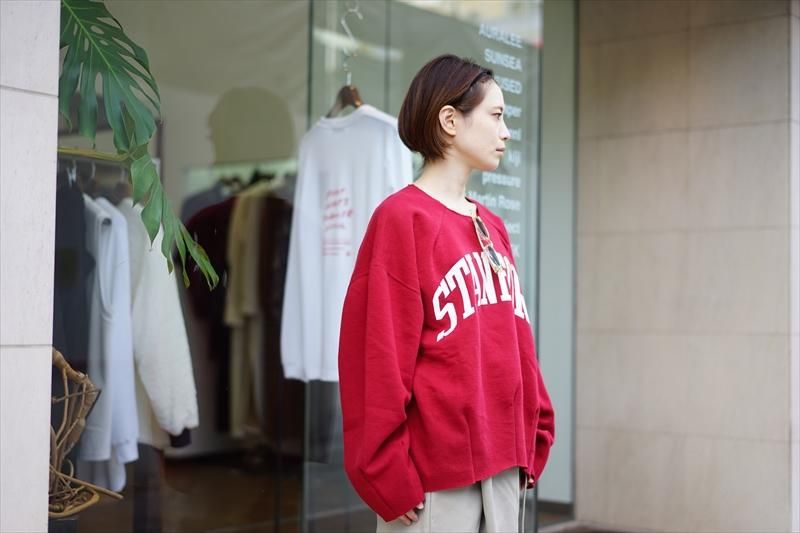 MAISON EUREKA(メゾンエウレカ)Vintage Rework Sweat 2Tuck/STANFORD