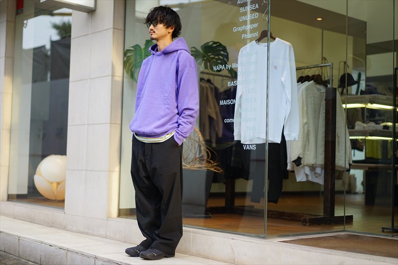 EASTFAREAST(イーストファーイースト)Model 012 Set In Baloon Hoodie 