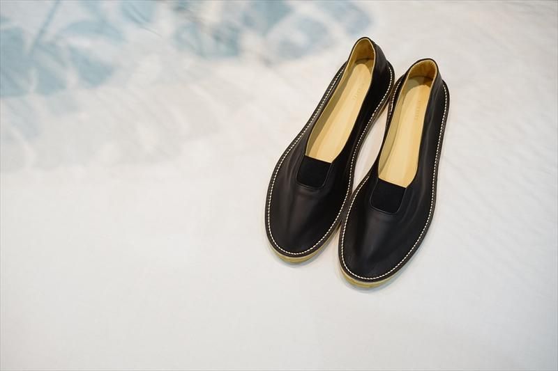 AURALEE(オーラリー)LEATHER SLIP-ON Made by FOOT THE COACHER