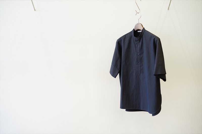 AURALEE for women's(オーラリーウイメンズ) WASHED FINX RIPSTOP CHAMBRAY HALF SLEEVED  SHIRTS