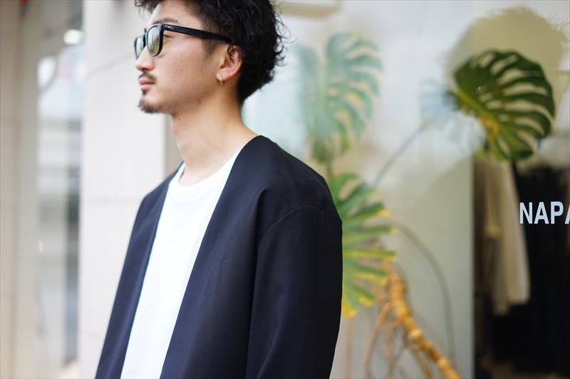 INVERT(インバート)W/WOOL COLLARLESS JACKET ジャケット/アウター