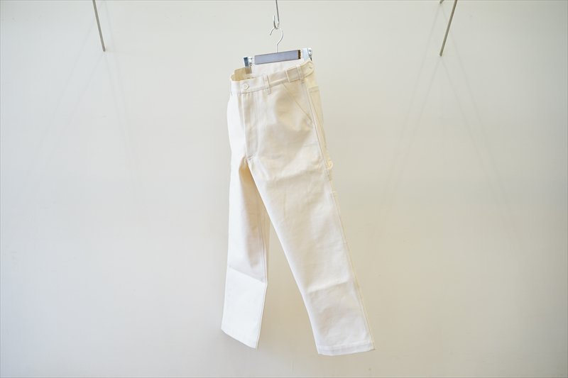 CAMIEL FORTGENS(カミエルフォートヘンス)Worker Pants Canvas/Off White