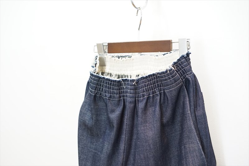 CAMIEL FORTGENS(カミエルフォートヘンス)GRANDPA PANTS DENIM/Dark Blue