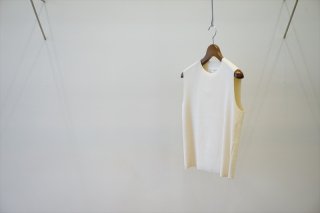 ［women's］CAMIEL FORTGENS(カミエルフォートヘンス) FITTED RIB TOP JERSEY/Off-White
