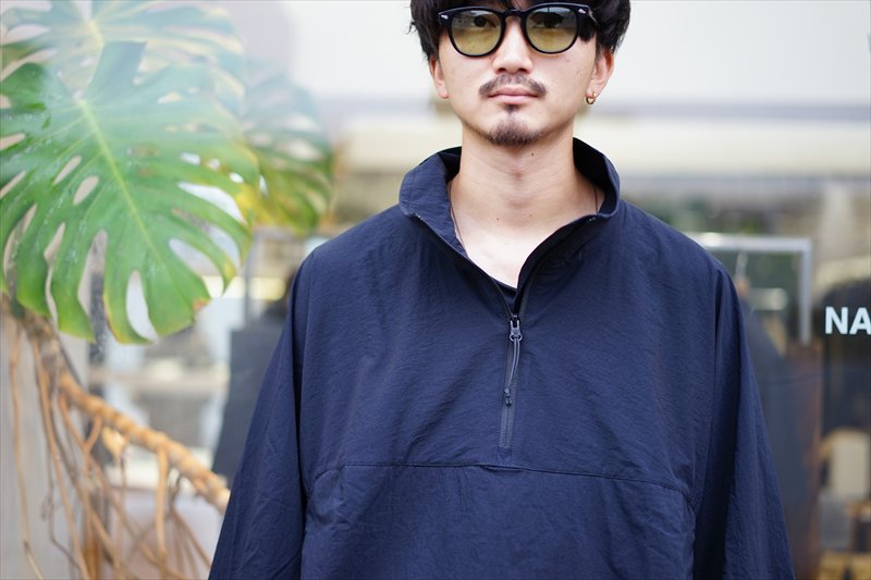 I(アイ)Pullover Wind Shirt/Charcoal/Black