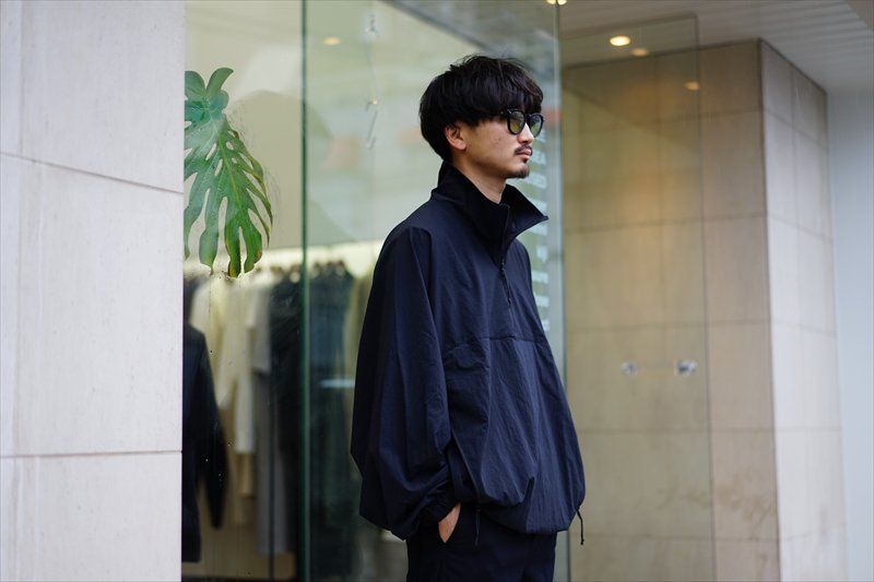 I(アイ)Pullover Wind Shirt/Charcoal/Black