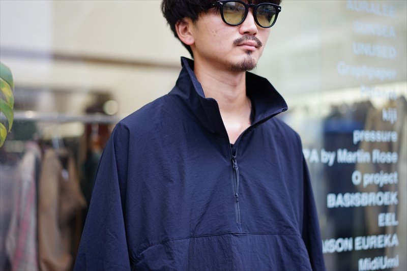 I(アイ)Pullover Wind Shirt/Charcoal/Black