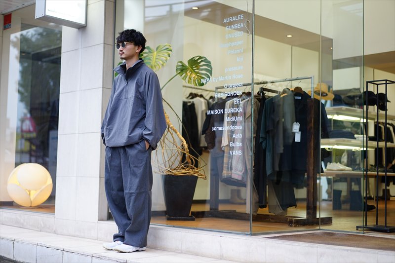 I(アイ)Pullover Wind Shirt/Charcoal/Black