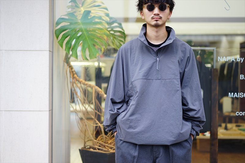 I(アイ)Pullover Wind Shirt/Charcoal/Black