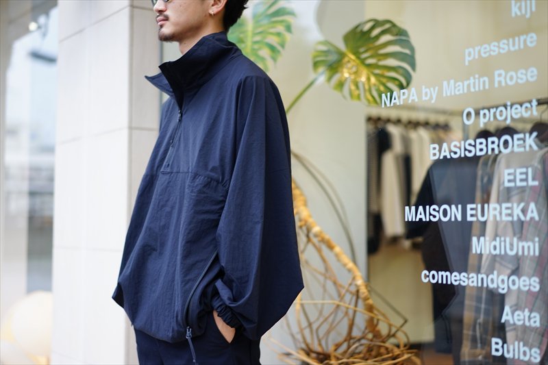 I(アイ)Pullover Wind Shirt/Charcoal/Black