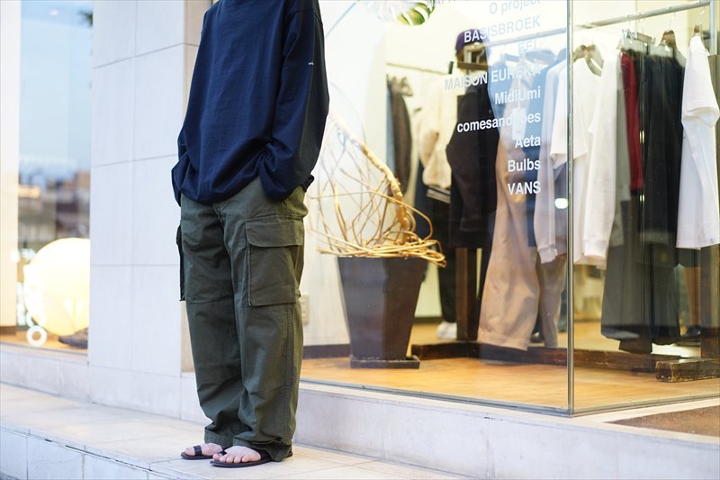 outil(ウティ)PANTALON BLESLE/Olive