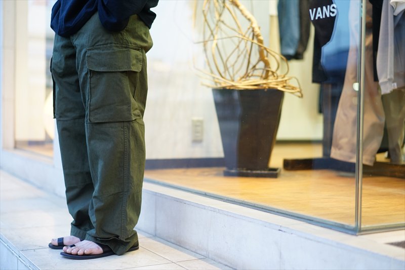 outil(ウティ)PANTALON BLESLE/Olive