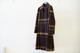 UNUSED(アンユーズド)Soutien Collar Coat(US2058)/Olive×Brown