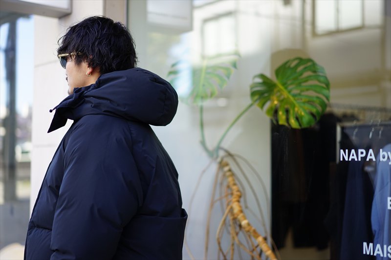 Graphpaper(グラフペーパー)Zanter for GP Solotex Down Jacket/Black 