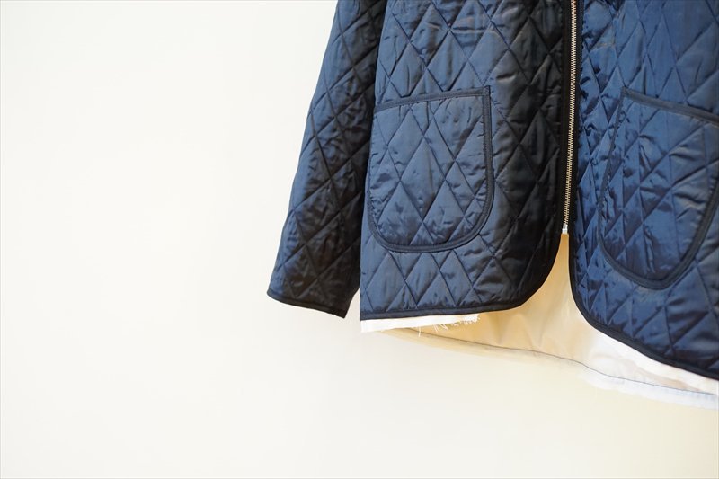 CAMIEL FORTGENS(カミエルフォートヘンス)QUILTED LINING JACKET WOVEN 