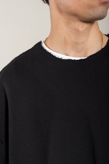 CAMIEL FORTGENS(カミエルフォートヘンス)HEAVY RIB JUMPER POLYESTER