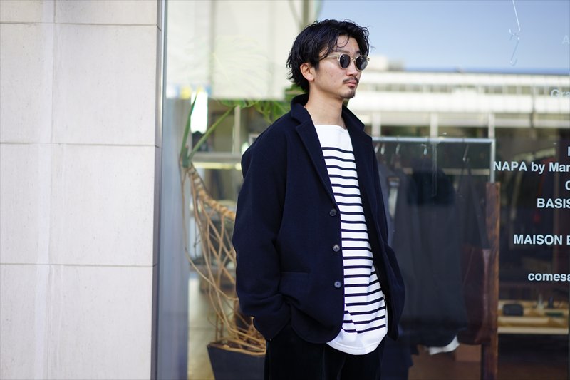 オンライン限定商品】 AURALEE CASHMERE WOOL MOSSER OVER JACKET