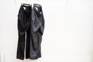 ［unisex］CAMIEL FORTGENS(カミエルフォートヘンス)Suit Pants(CF12.06.07)/Anthracite Herringbone/Black
