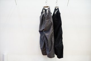Graphpaper(グラフペーパー)Cotton Linen Moleskin Parachute Pants(GM221-40098)/C.Gray/Black/