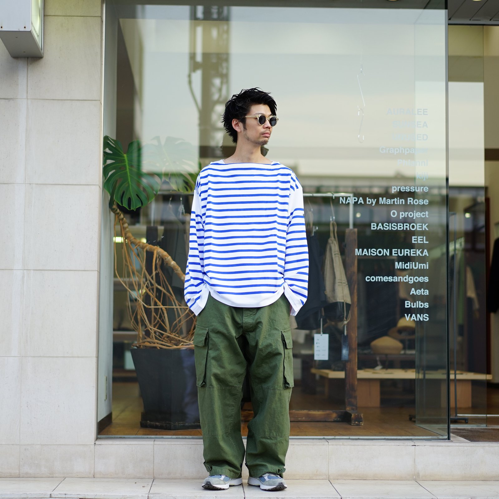 outil(ウティ)PANTALON BLESLE/Olive