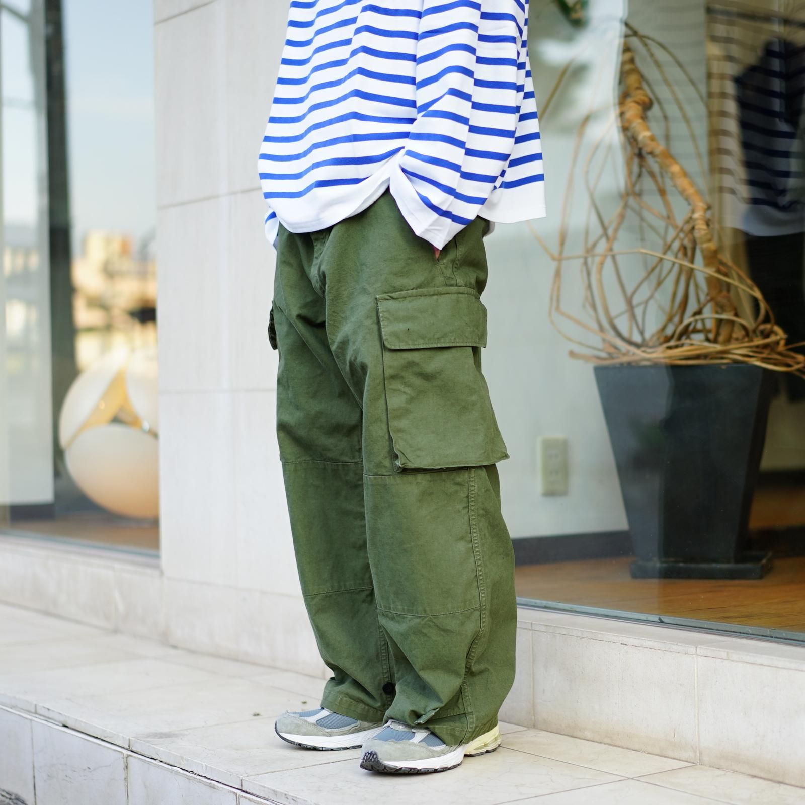 outil(ウティ)22SS PANTALON BLESLE/Olive-