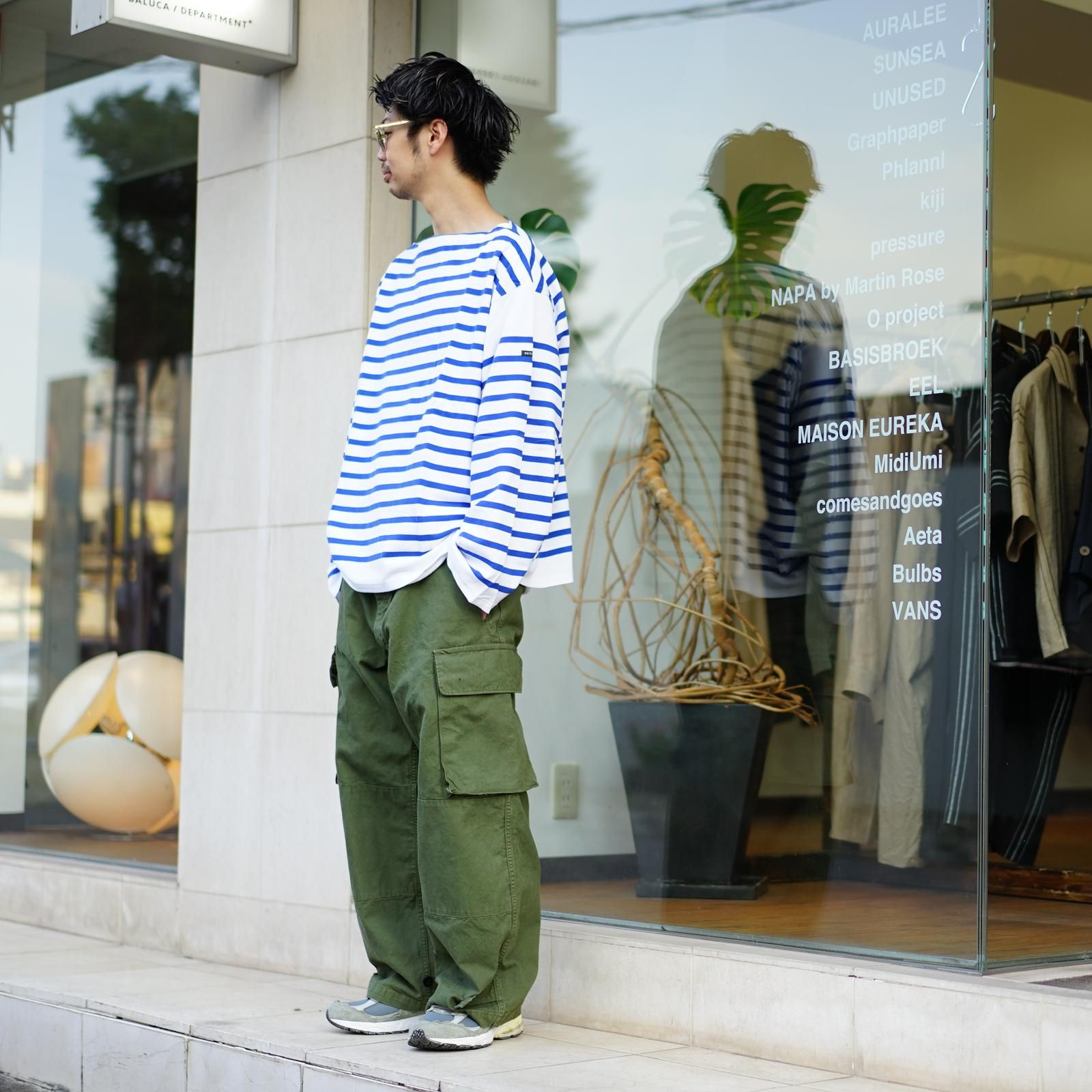 outil(ウティ)PANTALON BLESLE/Olive